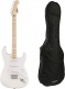Pack Sonic Stratocaster Ht Mn Arctic White + Gigbag