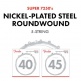 SUPER 7250 Nickel-PLATED ROUNDWOUND LONG SCALE 5C 40-115