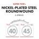 SUPER 7250 NICKEL-PLATED ROUNDWOUND LONG SCALE 5C 40-115