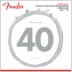 SUPER 7250 Nickel-PLATED ROUNDWOUND LONG SCALE 5C 40-115