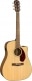 CD-140SCE DREADNOUGHT WLNT, NATURAL W-CASE