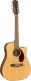 CD-140SCE 12-STRING WLNT, NATURAL W-CASE