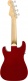Stratocaster Fullerton Uke Wn Candy Apple Red
