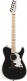 Telecaster Acoustasonic Triplesonic Signature Jack White Ltd Mn Satin Arctic White With Black Top