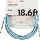 ORIGINAL INSTRUMENT CABLE, 18.6', DAPHNE BLUE