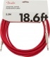 ORIGINAL INSTRUMENT CABLE, 18.6', FIESTA RED