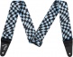 Wavy Checkerboard Polyester Strap, Blue