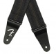 FENDER X WRANGLER DENIM STRAP WASHED BLACK STITCH