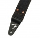 X Wrangler Riveted Denim Strap Black