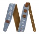 X WRANGLER RIPPED DENIM STRAP INDIGO