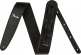 Vegan Leather Strap, Black, 2.5