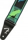 NEON MONOGRAMMED STRAP, GREEN/BLUE