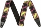 NEON MONOGRAMMED STRAP, YELLOW/PINK
