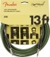 STRUMMER PRO 13' INSTRUMENT CABLE, DRAB GREEN