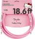 FENDER X Hello Kitty 18.6' INSTRUMENT CABLE, PINK