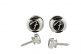 Infinity Strap Locks, Chrome