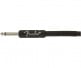 PROFESSIONAL INSTRUMENT CABLE, STRAIGHT-ANGLE, 10', BLACK