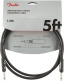 PROFESSIONAL INSTRUMENT CABLE, STRAIGHT/STRAIGHT, 5', BLACK