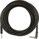 Professional Instrument Cables, Straight/Angle, 25', Black