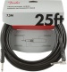 Professional Instrument Cables, Straight/Angle, 25', Black
