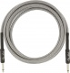 PROFESSIONAL INSTRUMENT CABLE, 10', WHITE TWEED