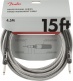 PROFESSIONAL INSTRUMENT CABLE, 15', WHITE TWEED