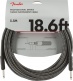 PROFESSIONAL INSTRUMENT CABLE, 18.6', GRAY TWEED