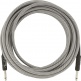 PROFESSIONAL INSTRUMENT CABLE, 18.6', WHITE TWEED