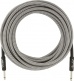 PROFESSIONAL INSTRUMENT CABLE, 25', WHITE TWEED