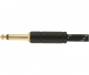 DELUXE INSTRUMENT CABLE, STRAIGHT/STRAIGHT, 25', BLACK TWEED
