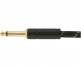 DELUXE INSTRUMENT CABLE, STRAIGHT/ANGLE, 25', BLACK TWEED