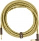 DELUXE INSTRUMENT CABLE, STRAIGHT/ANGLE, 18.6', TWEED