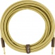 DELUXE INSTRUMENT CABLE, STRAIGHT/STRAIGHT, 10', TWEED