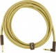 DELUXE INSTRUMENT CABLE, STRAIGHT/ANGLE, 10', TWEED