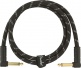 DELUXE INSTRUMENT CABLE, ANGLE/ANGLE, 3', BLACK TWEED