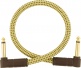 Deluxe Instrument Cable, Angle/Angle, 1', Tweed