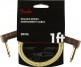 DELUXE INSTRUMENT CABLE, ANGLE/ANGLE, 1', TWEED