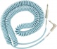 ORIGINAL COIL CABLE, STRAIGHT-ANGLE, 30', DAPHNE BLUE