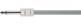 10' Anniversary Instrument Cable, Gray, 10'