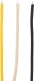 Pure Vintage Cloth Wire 22 AWG 10? Black White Yellow
