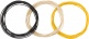 Pure Vintage Cloth Wire 22 AWG 10? Black White Yellow