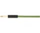10' ANGLED FESTIVAL INSTRUMENT CABLE, PURE HEMP, GREEN