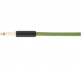 10' ANGLED FESTIVAL INSTRUMENT CABLE, PURE HEMP, GREEN