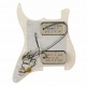 Custom ML CuNiFe Wide-Range Humbucker Pre-Wired Strat Pickguard