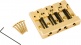 Fender HiMass 4-String Bass Bridge Assembly With Brass Saddles Gold