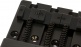 Fender HiMass 4-String Bass Bridge Assembly With Brass Saddles Black