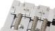 Fender HiMass String-Through 4-String Bass Bridge Assembly With Brass Saddles Chrome