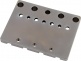 Fender HiMass String-Through 4-String Bass Bridge Assembly With Brass Saddles Black Chrome