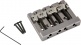 Fender HiMass String-Through 4-String Bass Bridge Assembly With Brass Saddles Black Chrome