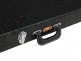 WAYLON JENNINGS STRAT-TELE CASE BLACK TOOLED LEATHER